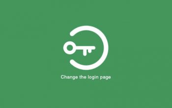 change the login page logo